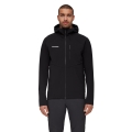 Mammut Ganzjahres-Softshelljacke Ultimate Comfort SO Hooded (winddicht) schwarz Herren